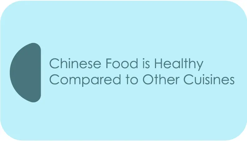 chinese food is healthy