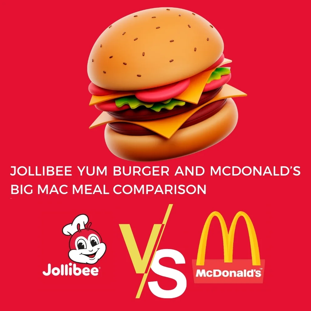 jollibee yumburger vs mcdonalds big mac