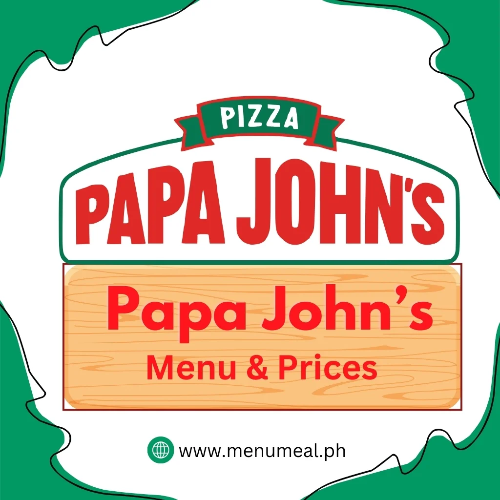 Papa John’s Menu and Prices 2024