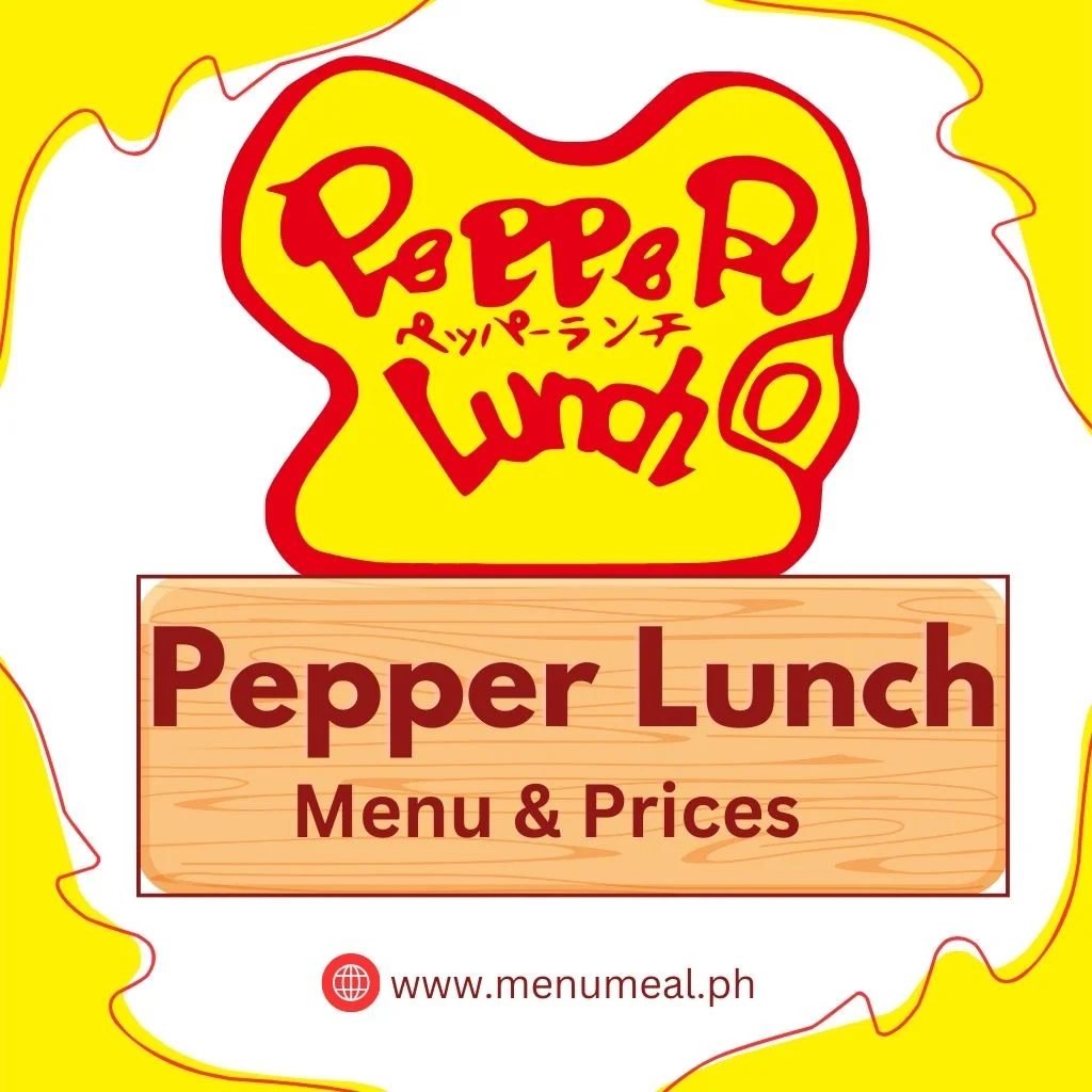 pepper lunch menu
