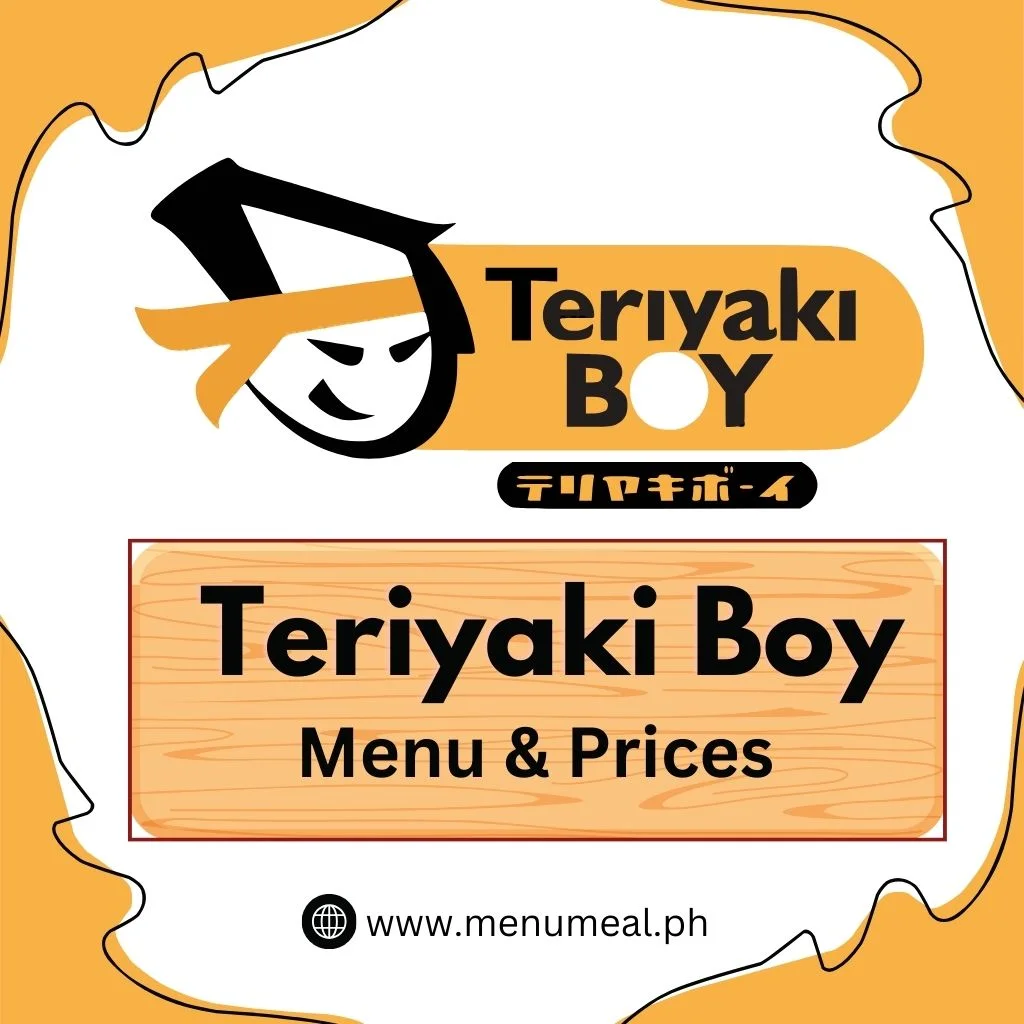 Teriyaki Boy Menu and Prices